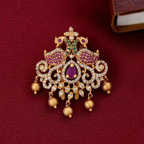 Peacock Design Hair Bun Pin