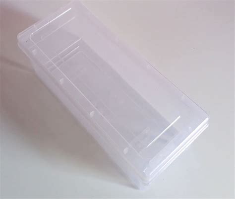 Generic Transparent Plastic Packing Box/Storage Box - 25 x 10.5 x 9 cm ...