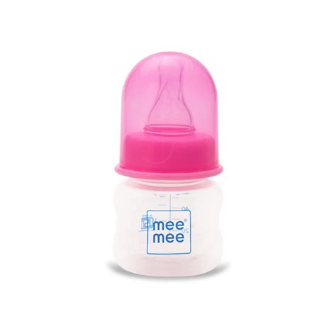 Buy Mee Mee Baby Feeding Bottle 60ml |BPA-Free Baby Milk Bottle with ...