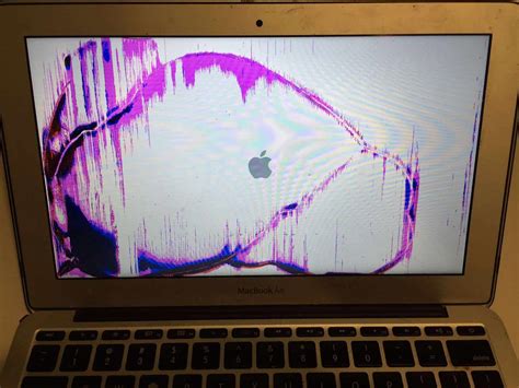 MacBook Air With Badly Shattered Screen - Display Replacement