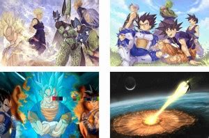Dragon Ball Z Combo Poster Set of 4 Posters With Gloss Lamination M5 ...