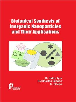 Scientific Publishers | biological-synthesis-inorganic-nanoparticles ...