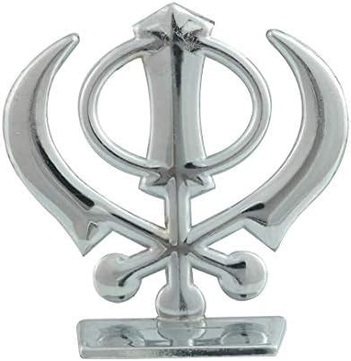 GCT Sikh Religious Symbol EK Onkar Idol IK Onkar Idol (B-37) Maroon ...