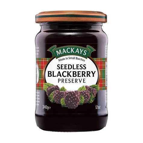 Buy Seedless Blackberry Preserve | Mackays