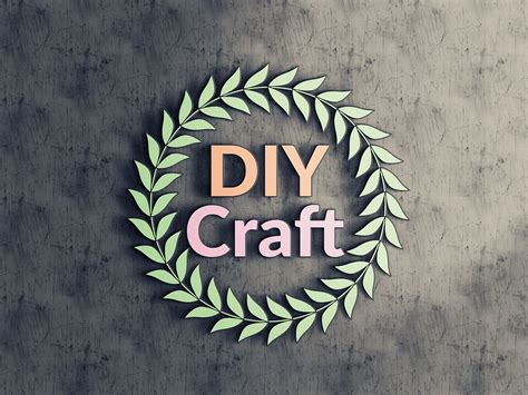 DIY Craft Logo | Craft logo, Logo diy, Diy crafts