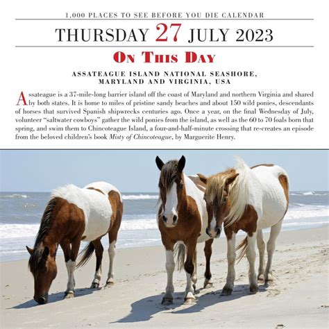Buy 1,000 Places to See Before You Die Page-A-Day Calendar 2023 : A ...
