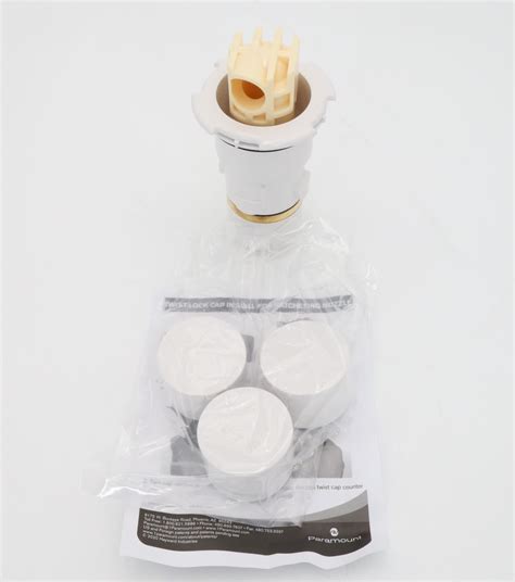 Paramount PV3 Nozzle with Twist Lock Cap White 004-627-5060-01