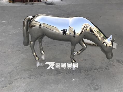 镜面不锈钢马雕塑 仿真动物不锈钢马雕塑_艺术制品有限公司-站酷ZCOOL