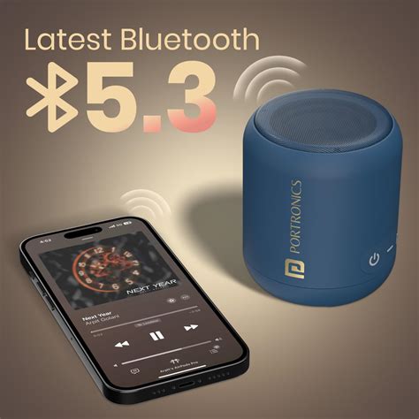 Portronics SoundDrum 1 12W Bluetooth Speaker – 360° Surround Sound | T ...