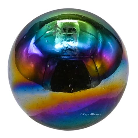 Titanium Aura Quartz Sphere - Crystal Heaven