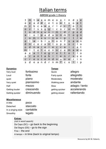 Image result for Italian Language 101 Worksheets