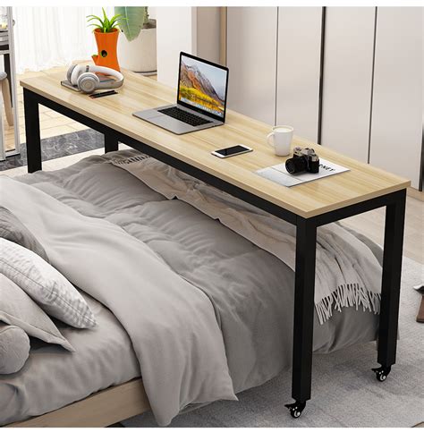 天猫 逸淘 懒人笔记本电脑桌床上用简易移动旋转可折叠床边桌升降书桌海淘_海淘网