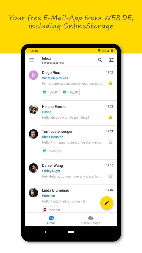 Web.de E-Mail 的图像结果