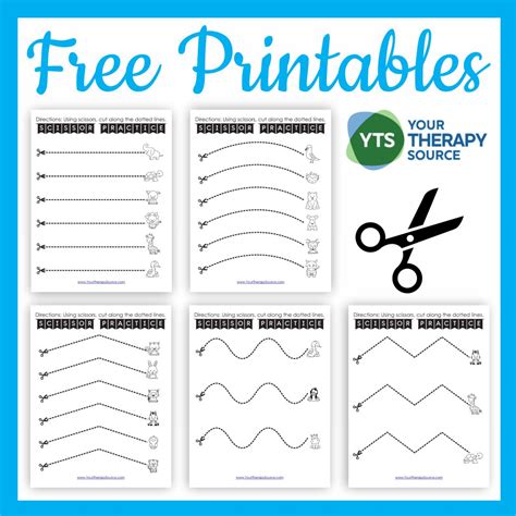 Cutting Practice Worksheets Free
