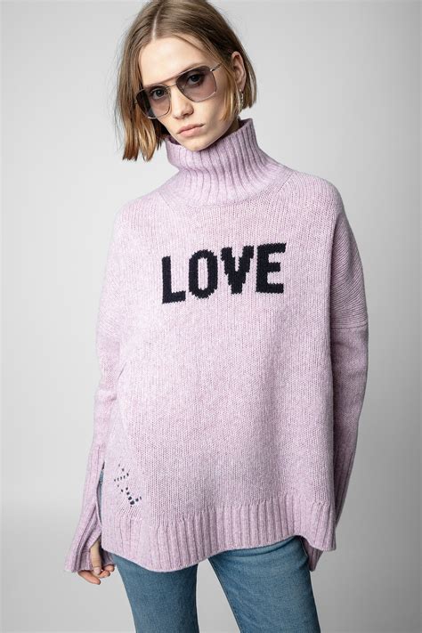 Alma We Love Jumper sweater pink women | Zadig&Voltaire