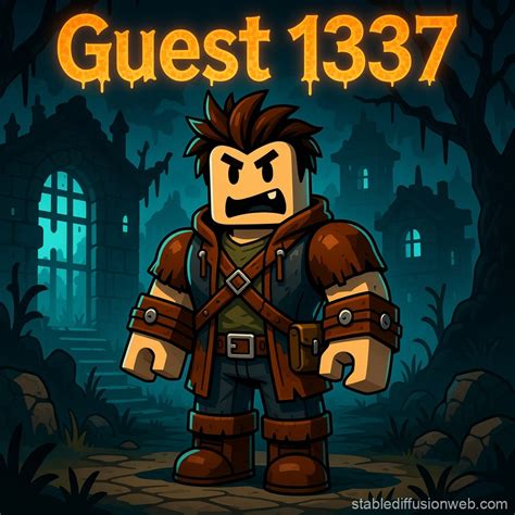 1337 guest 1337 roblox forsaken eliot jason brandons work Prompts ...