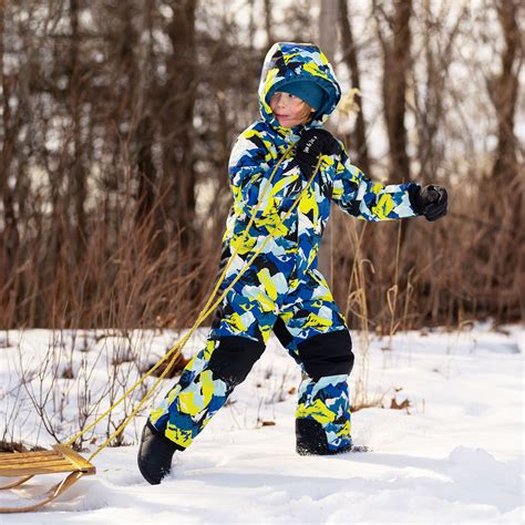 Kids Waterproof Snowsuit | Neon Peaks for Toddlers | Jan & Jul