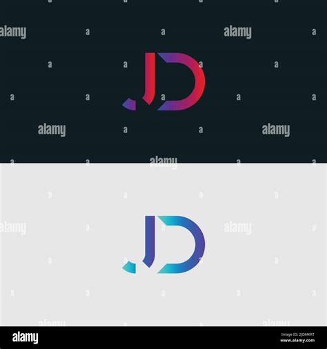 JD Logo with Different Color Combinations 的图像结果