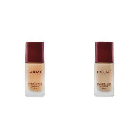Buy Lakme © Invisible Finish SPF 8 Foundation, Shade 01, 25ml And Lakme ...
