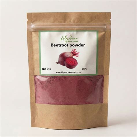 Beetroot powder 50g – LilyAura Naturals