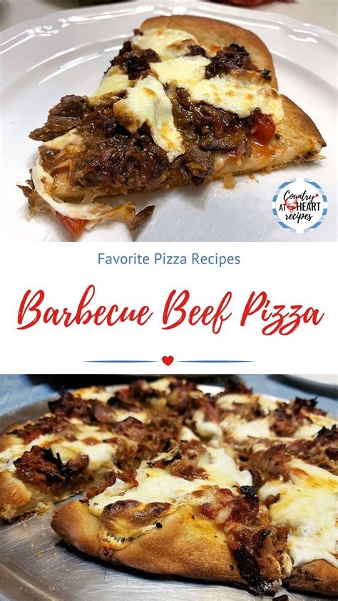 Barbecue Beef Pizza Recipe with Juicy Beef and Fresh Mozzarella
