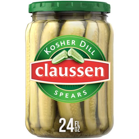 Mt. Olive Kosher Dill Pickle Spears, 24 fl oz Jar - Walmart.com