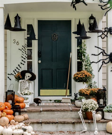 Halloween Front Porch Decorating Ideas
