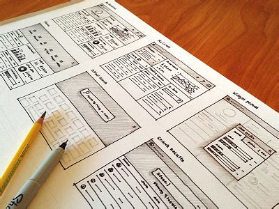 Wireframe Sketch designs, themes, templates and downloadable graphic ...