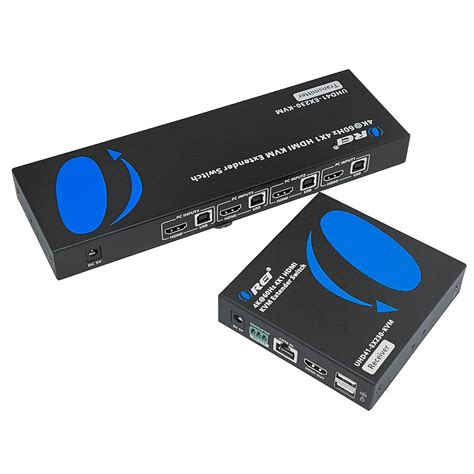 OREI 4K HDMI Over Ethernet Extender Switcher with USB India | Ubuy
