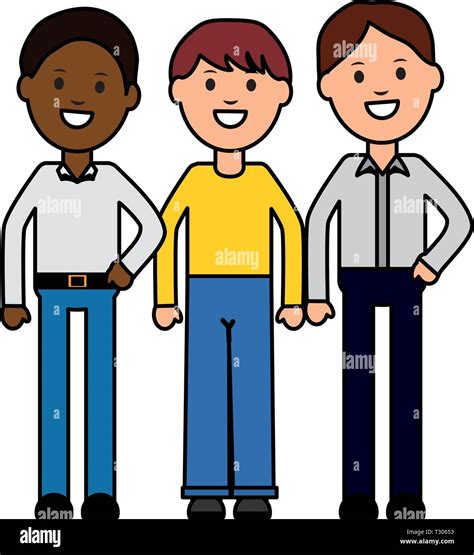 Group Of Men Clip Art