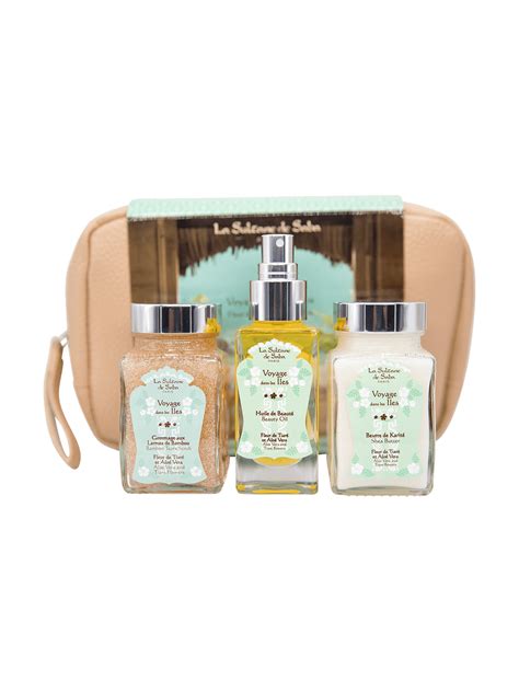 La Sultane de Saba USA Island & Mono Beauty Pouch Gift Set - Tiara ...