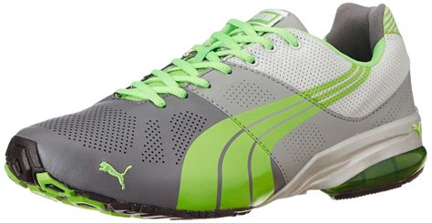 Buy Puma Men's Cell hiro DP StGrey-Li Grey-Fluo Green Running Shoes - 6 ...