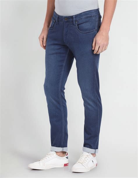 Brandon Slim Tapered Fit Blue Jeans – U.S. Polo Assn. India