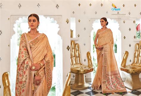 6503 Surkh Pankh Sarees – Heriska
