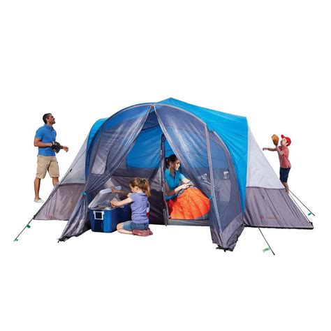 Buy 8-Person 3 Season Easy Up Camping Dome Tent with Rainfly and Porch ...