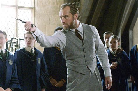 Jude Law reveals Dumbledore line he wrote for 'Fantastic Beasts'