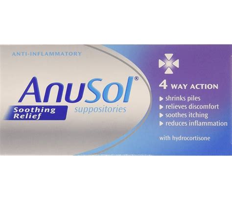 Buy AnusolSoothing Suppositories Online at desertcartINDIA