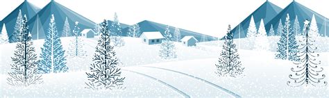 Winter Scene Clip Art Free