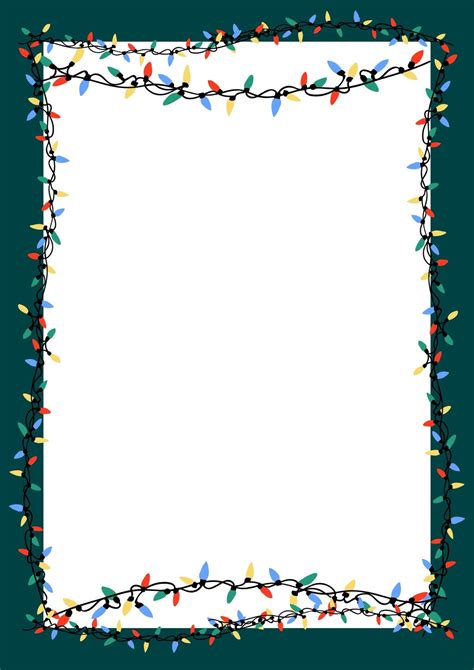 Free Printable Borders For Christmas | Fanny Printable