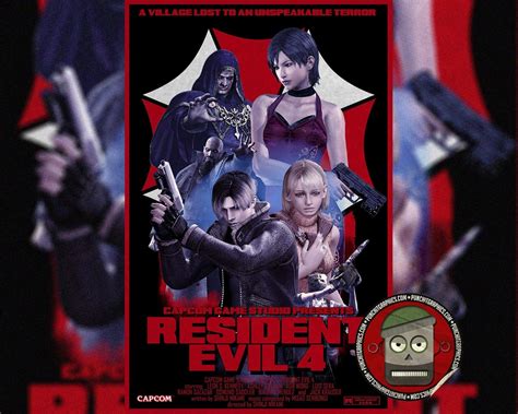 Resident Evil 4 RE4 (Black Background) Movie Style | Ubuy India