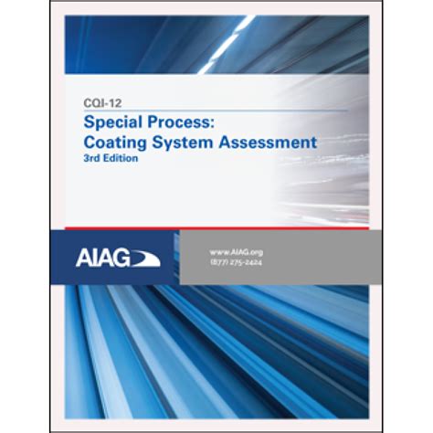 CQI-12 Special Process: Coating System Assessment 3rd Edition: 2020 ...