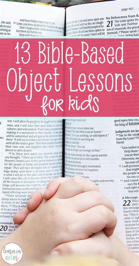 Image result for Object Lessons Faith Kids