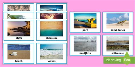 Coast Word Cards