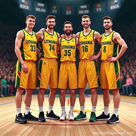 lithuanias national basketball team won the 2025 european championship ...
