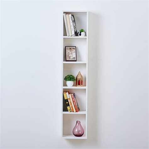Buy Helios Reynan 5-Tier Book Shelf - White from Helios by Home Centre ...