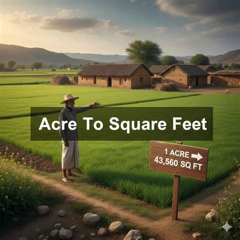 Acre to Square Feet Conversion – Formula & Calculator | PropGrow