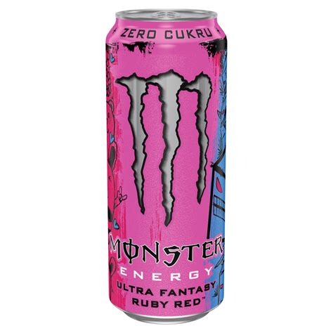 Monster Energy Ultra Fantasy Ruby Red Gazowany Napój Energetyczny 500 ...