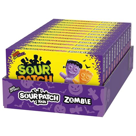 SourPatchKids SOUR PATCH KIDS Zombie Orange & Purple Soft & Chewy India ...