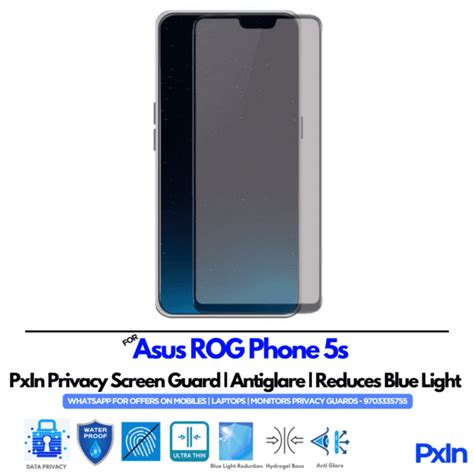 Privacy Screen Guard for Asus ROG Phone 5s Mobile | No.1