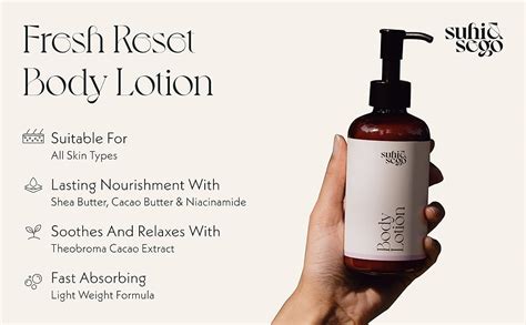 Buy Suhi & Sego Fresh Reset Body Lotion | Lightweight, Nourishing ...